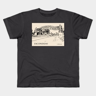 Escondido - California Kids T-Shirt